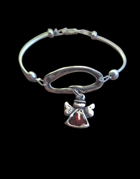 Glóriás angyal karkötő