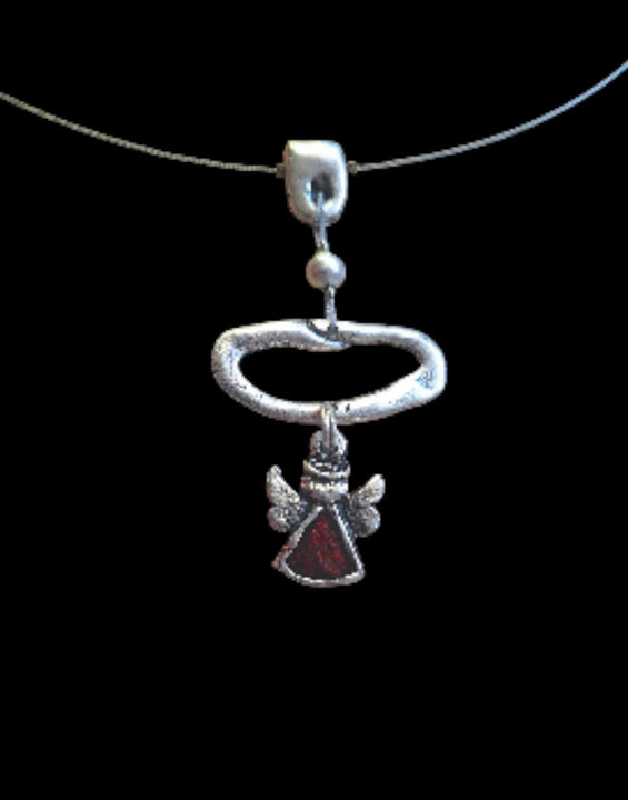 Glóriás angyal nyaklánc