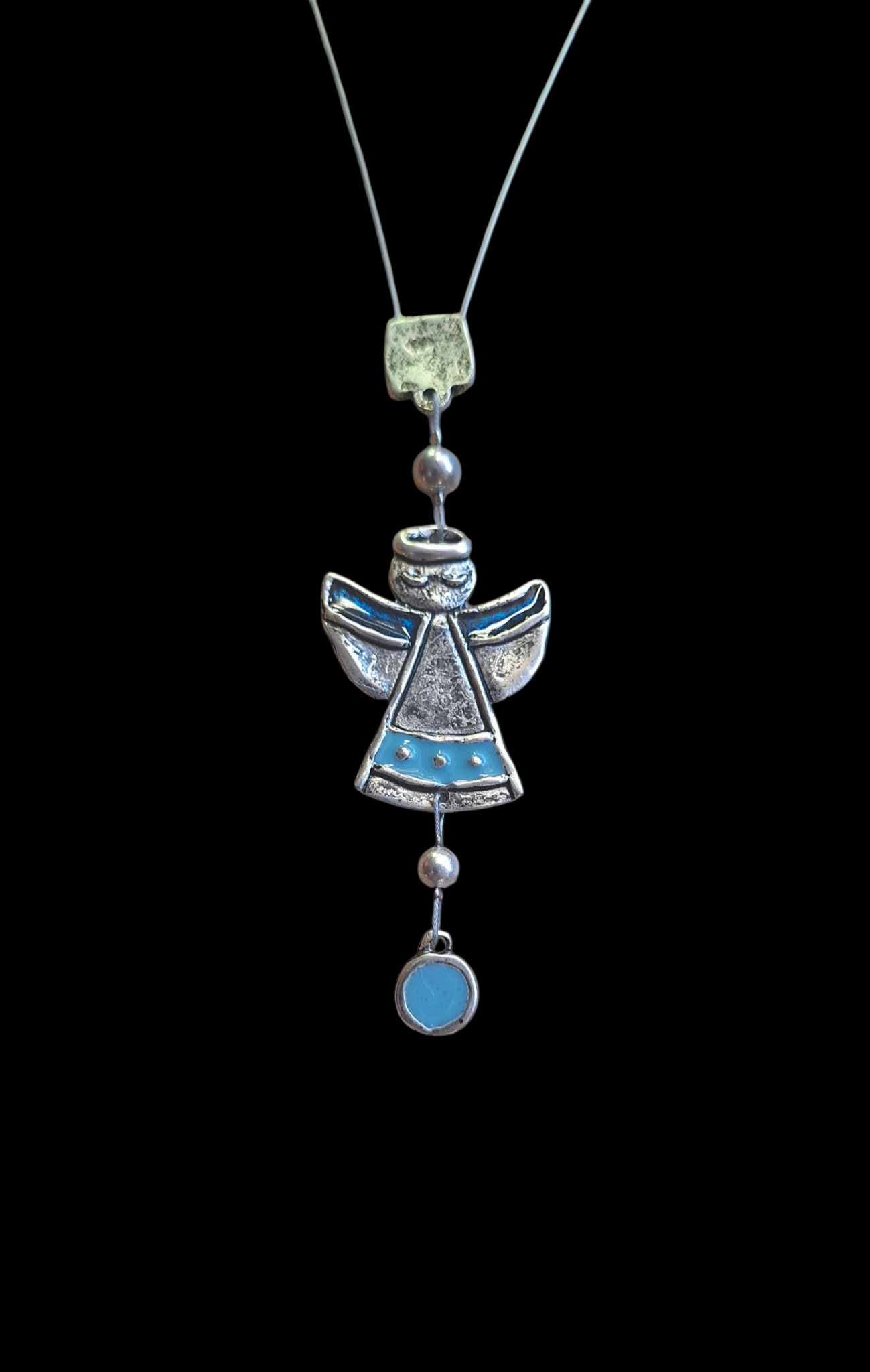 Pöttyös angyal nyaklánc