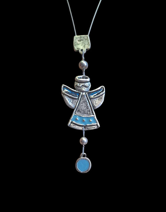 Pöttyös angyal nyaklánc