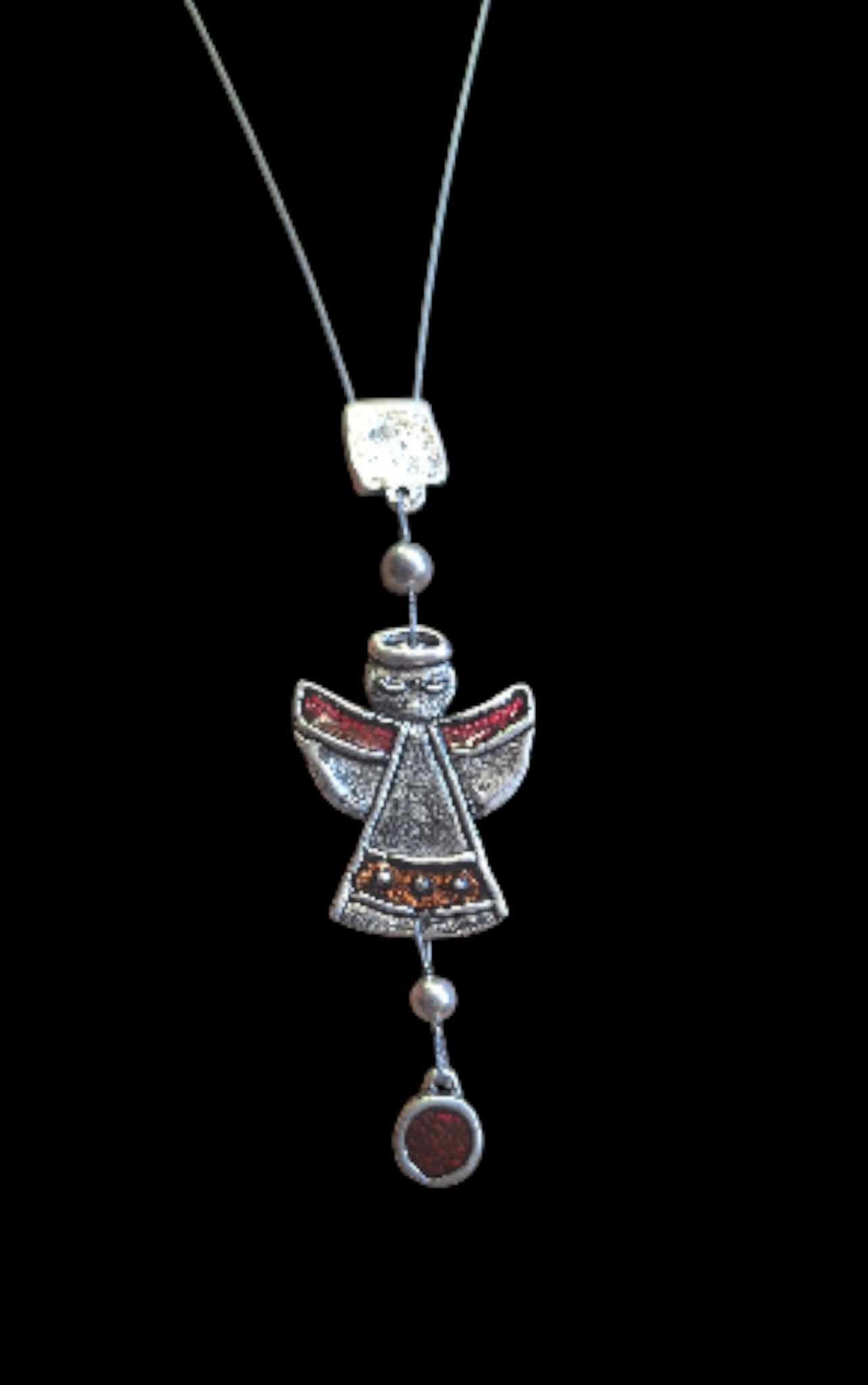 Pöttyös angyal nyaklánc