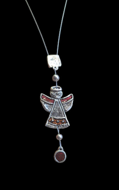 Pöttyös angyal nyaklánc