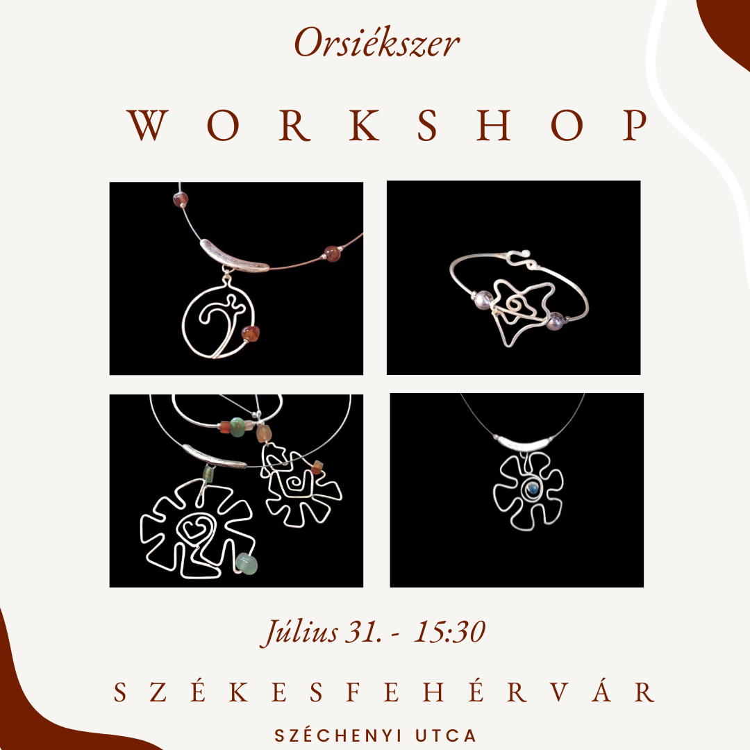 Mi udvarunk 2026 - Workshop Július 31. Péntek 15 óra 30 perc
