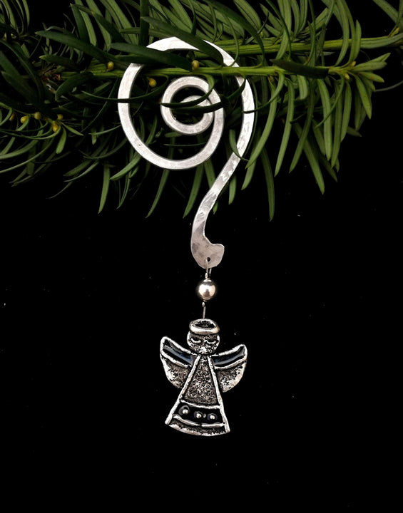 Angyalka karácsonyfadísz