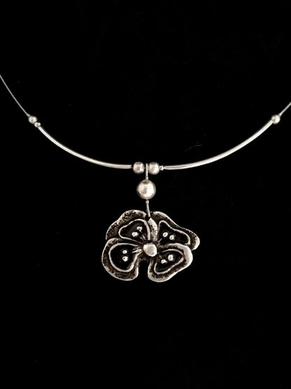 Közepes pipacs nyaklánc